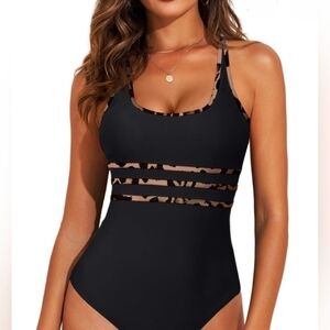 Aleumdr Women's One Piece Swimsuit #437 NWOT